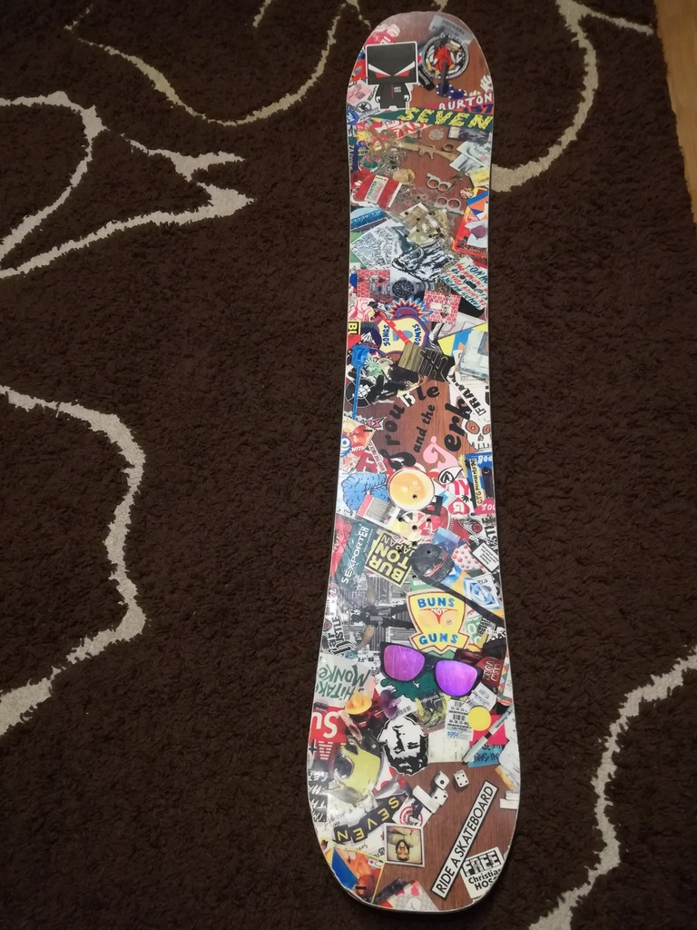 Deska snowboardowa snowboard Burton Seven 157 GNU 7168356273