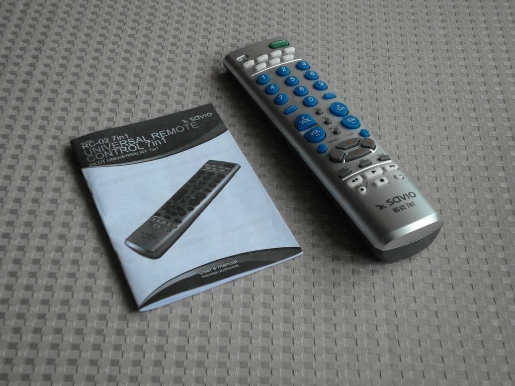 Pilot  | SAVIO RC-02 7in1 | OKAZJA | JAK NOWY |