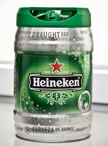 Piwo Heineken Puszka Mini Keg Beczka 5l 7093122222 Oficjalne Archiwum Allegro