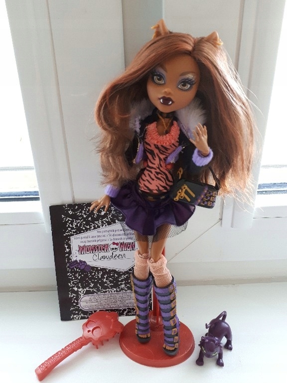 Lalka Clawdeen Wolf Monster High basic 1 seria