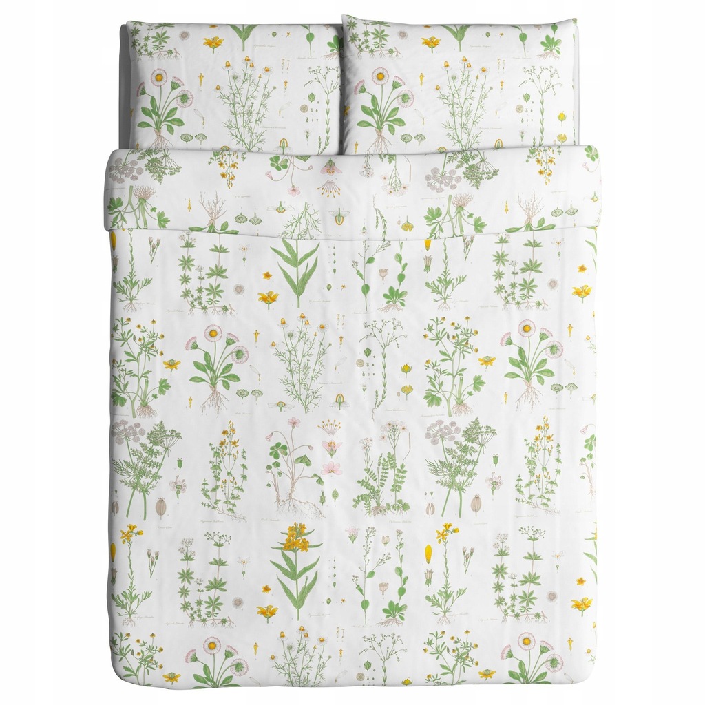 IKEA STRANDKRYPA pościel biały 200X220/70X80