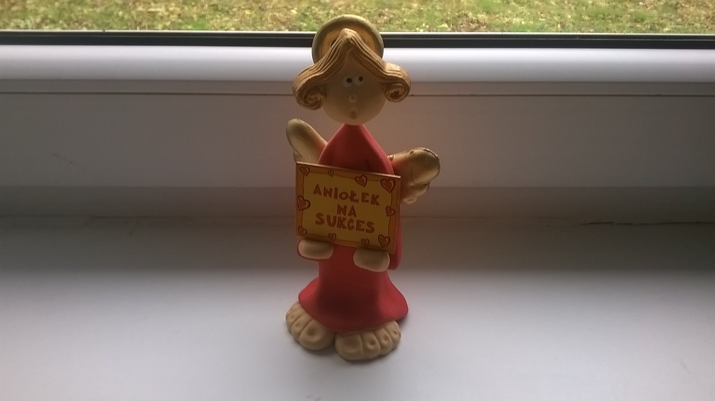 ANIOŁEK NA SUKCES SUKCESU FIGURKA ANIOŁ NOWA
