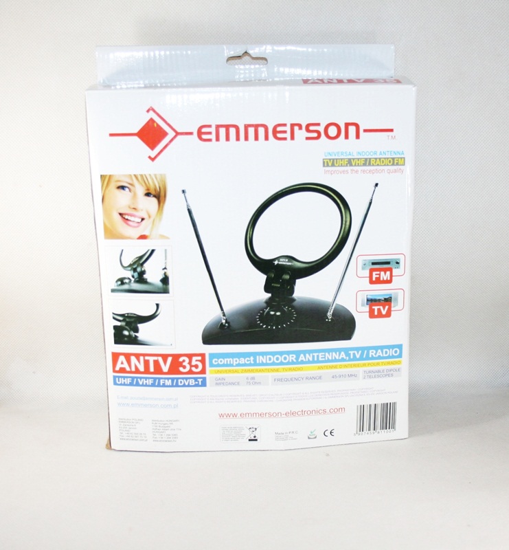 ANTENA DVB-T EMMERSON ANTV35 + PUDEŁKO