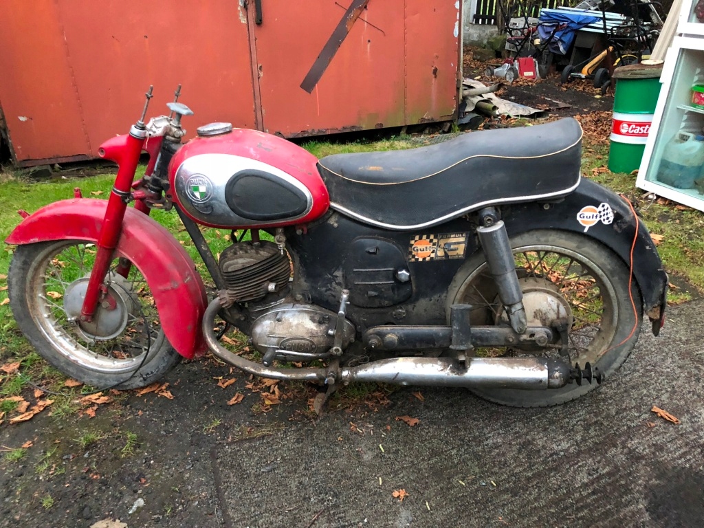 Motocykl PUCH 175ccm