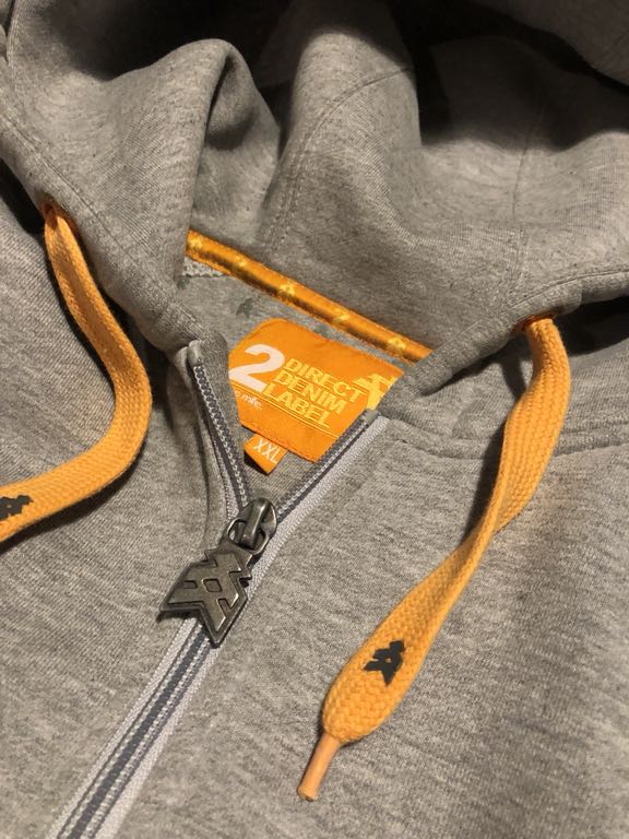 Bluza CLINIC szara XXL 2XL klasyk unikat