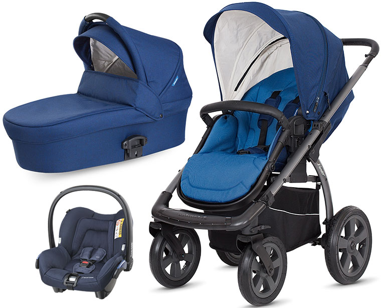 X-MOVE X-LANDER 3w1 + MAXI COSI CITI NIGHT BLUE