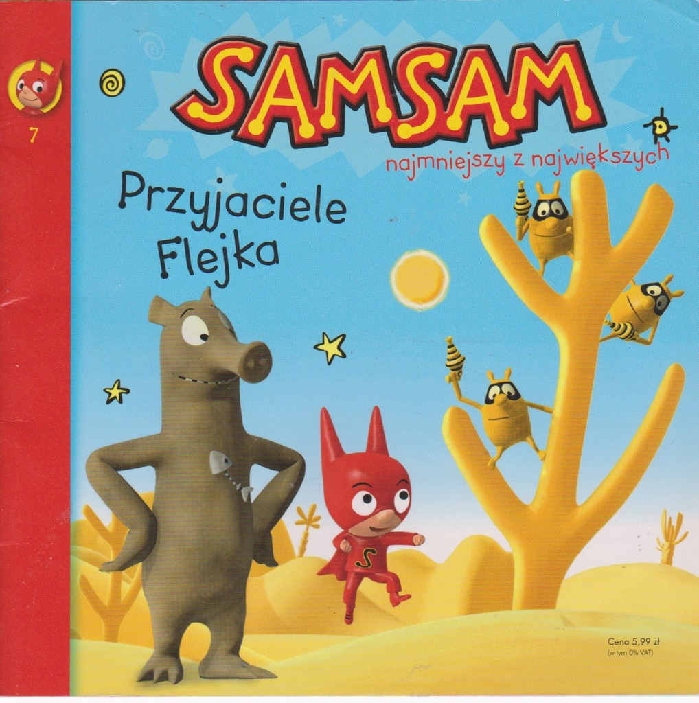SAMSAM PRZYJACIELE FLEJKA najmniejszy z naj