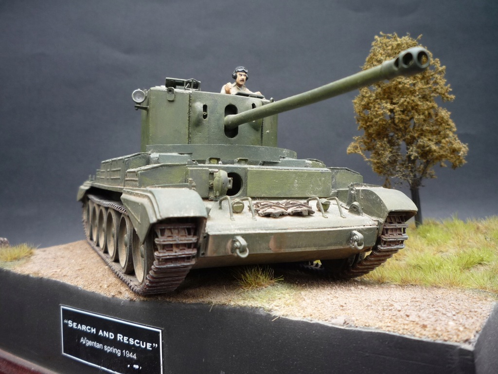 Gotowy model Cruiser Mk VIII Challenger 1; 35