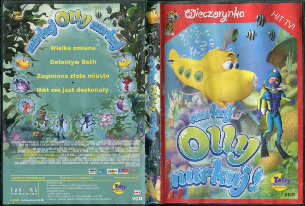 4 BAJKI NA VCD NURKUJ OLLY NURKUJ