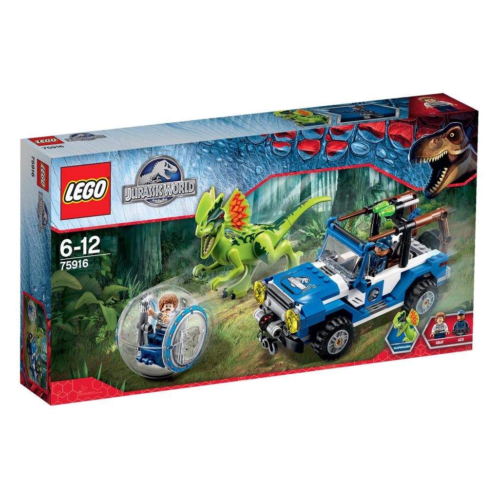 LEGO 75916 JURASSIC WORLD ZASADZKA DILOFOZAURA