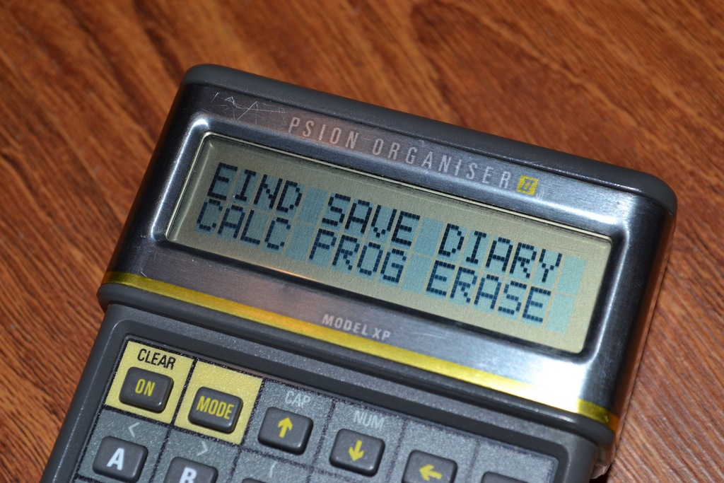 > PSION ORGANISER II MODEL XP ANTYK UNIKAT <