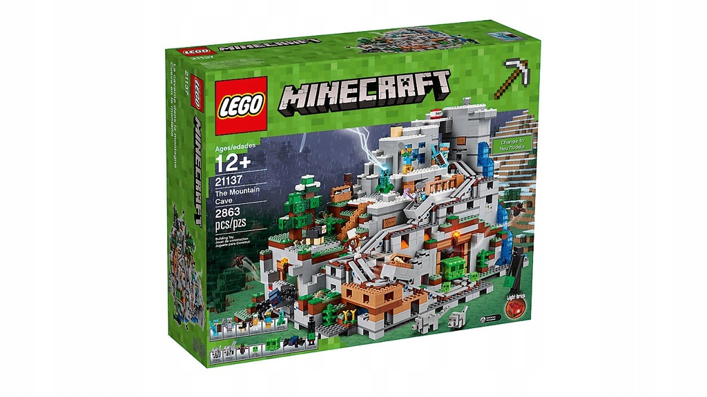 KLOCKI LEGO MINECRAFT 21137 Górska jaskinia