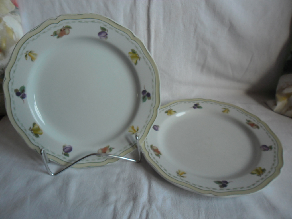 TALERZ PŁYTKI KAROLINA FINE ROYAL PORCELAIN 2 SZT! - 7308657212 - oficjalne  archiwum Allegro