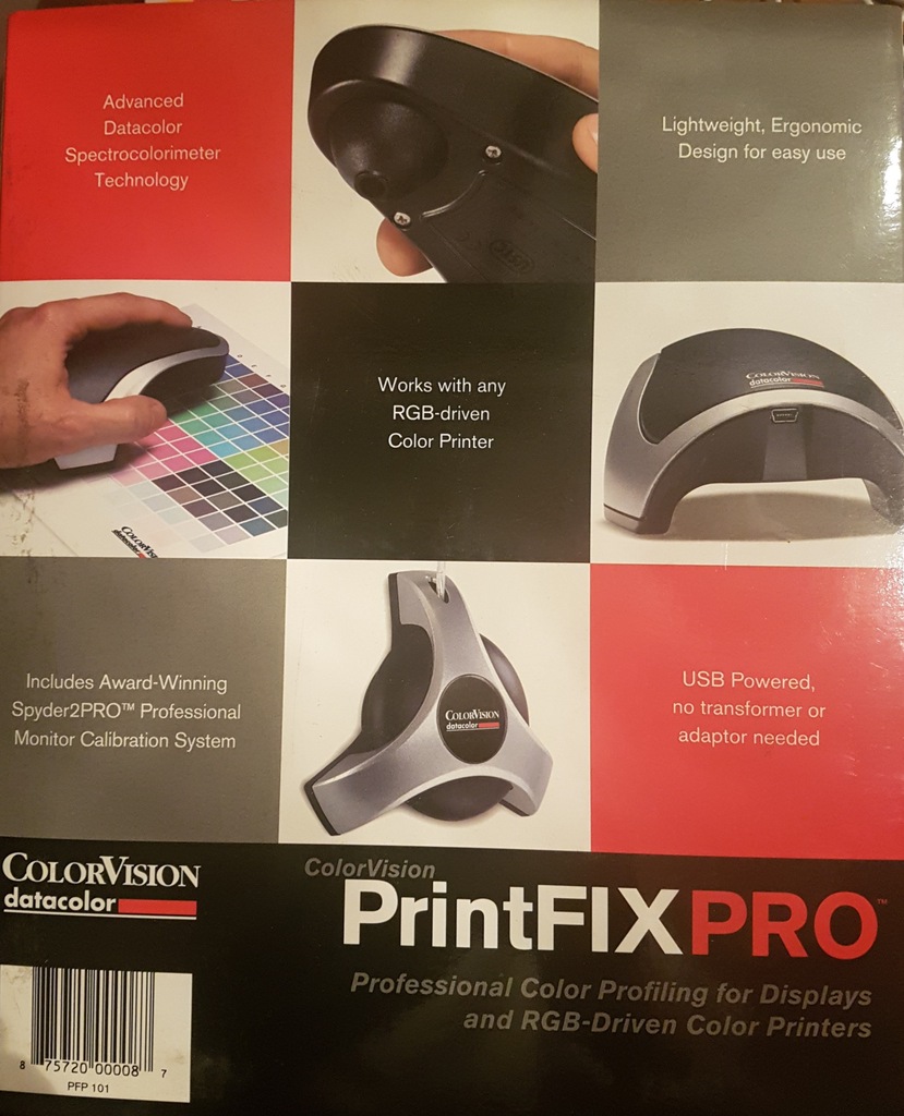 PrintFIX Pro Suite- kalibracja monitora i drukarki