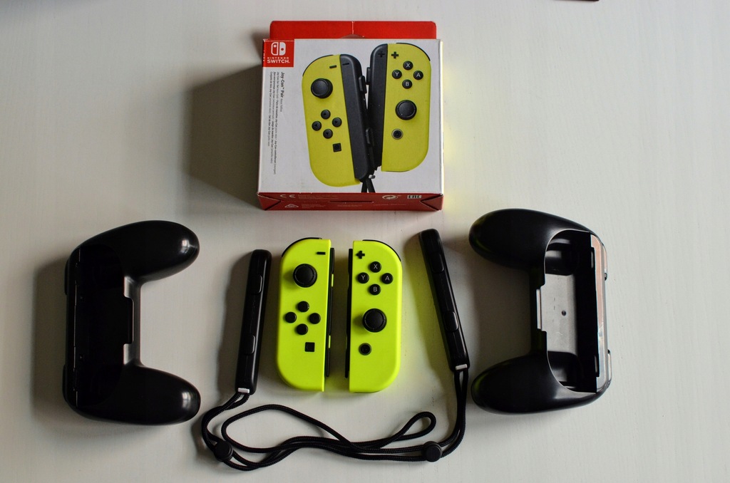 Nintendo Switch Kontroler Joy-Con para neon yellow
