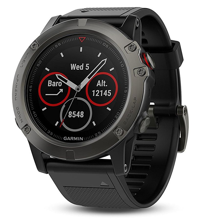 Garmin Fenix 5X Sapphire HRM Elevate Gray/Black