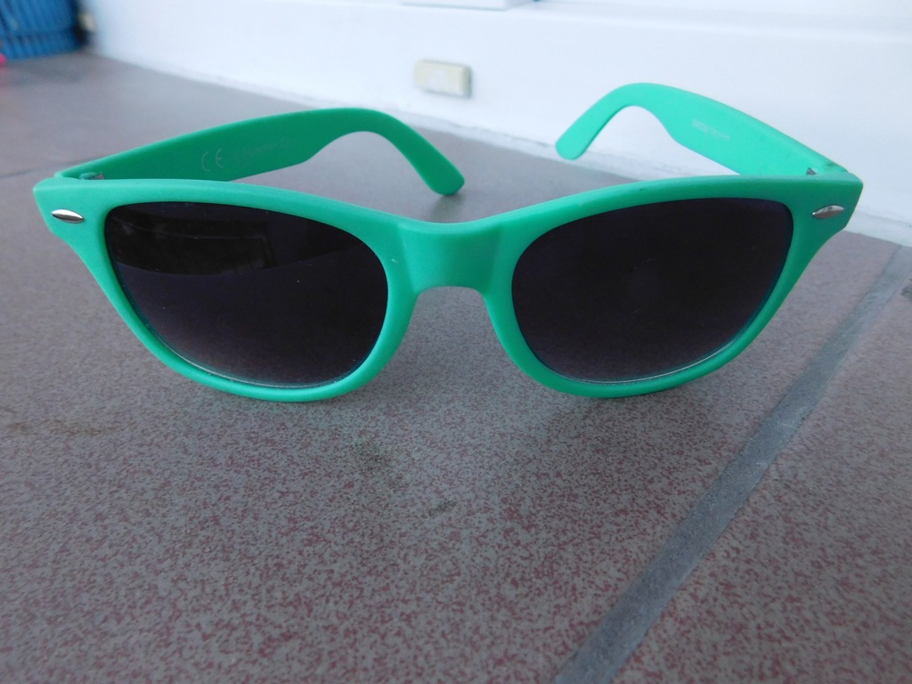 Okulary przeciwsłoneczne dla dzieci jasno-zielone