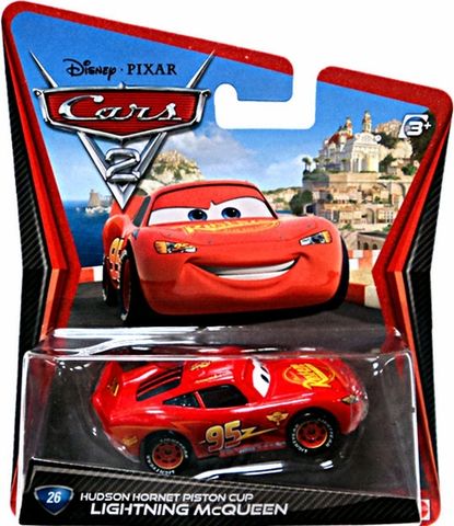 Auta Cars Hudson Hornet Piston Cup Zygzak McQueen