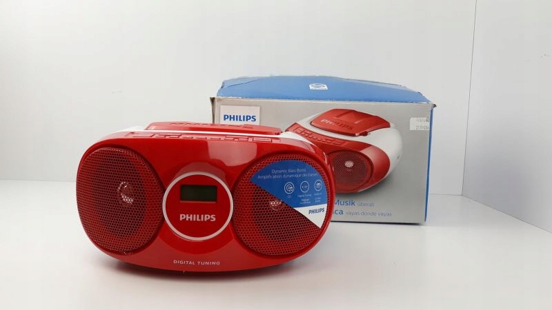 RADIO PHILIPS AZ215R PUDEŁKO