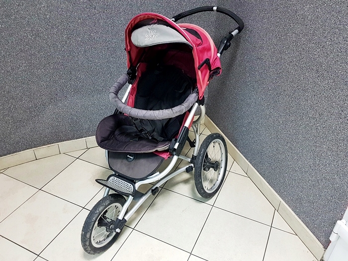 WÓZEK SPACEROWY X-LANDER X-RUN SPACERÓWKA 3 KOŁA