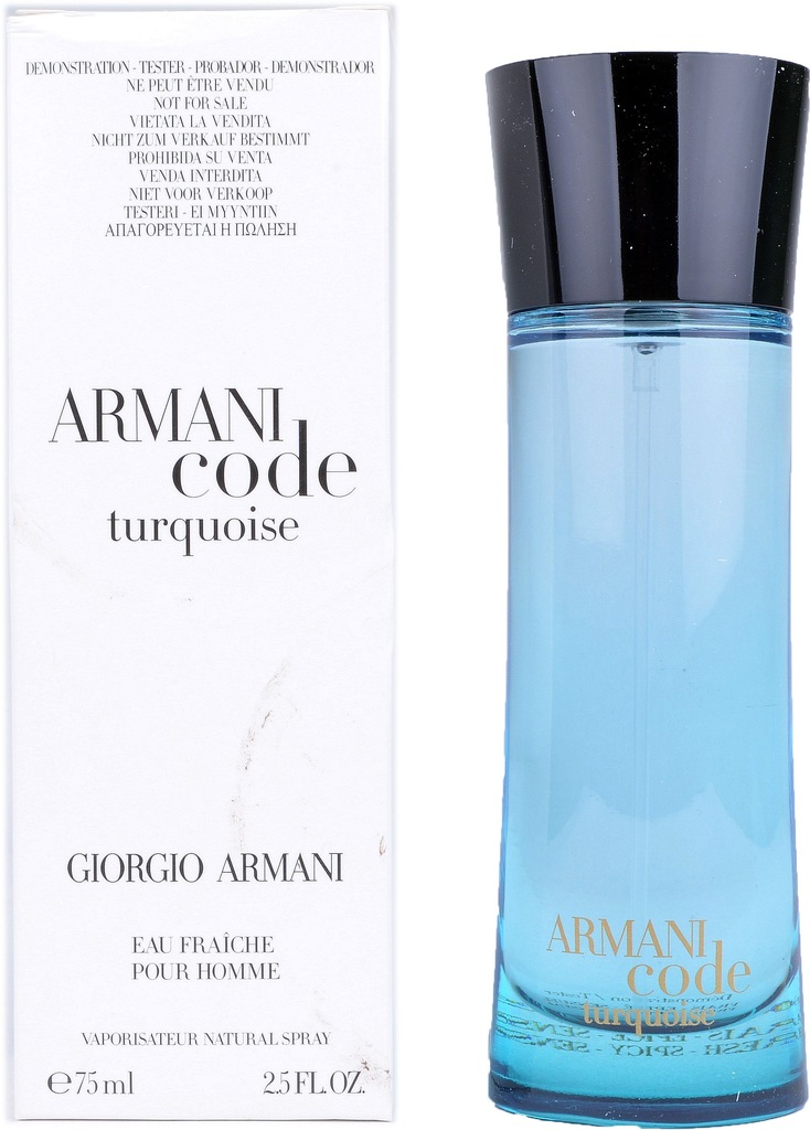 armani code turquoise men