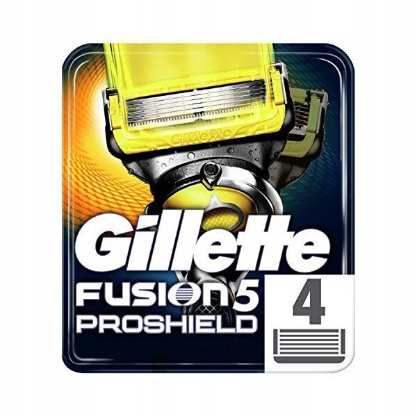 Maszynka do golenia Fusion Proshield Gillette (4 u