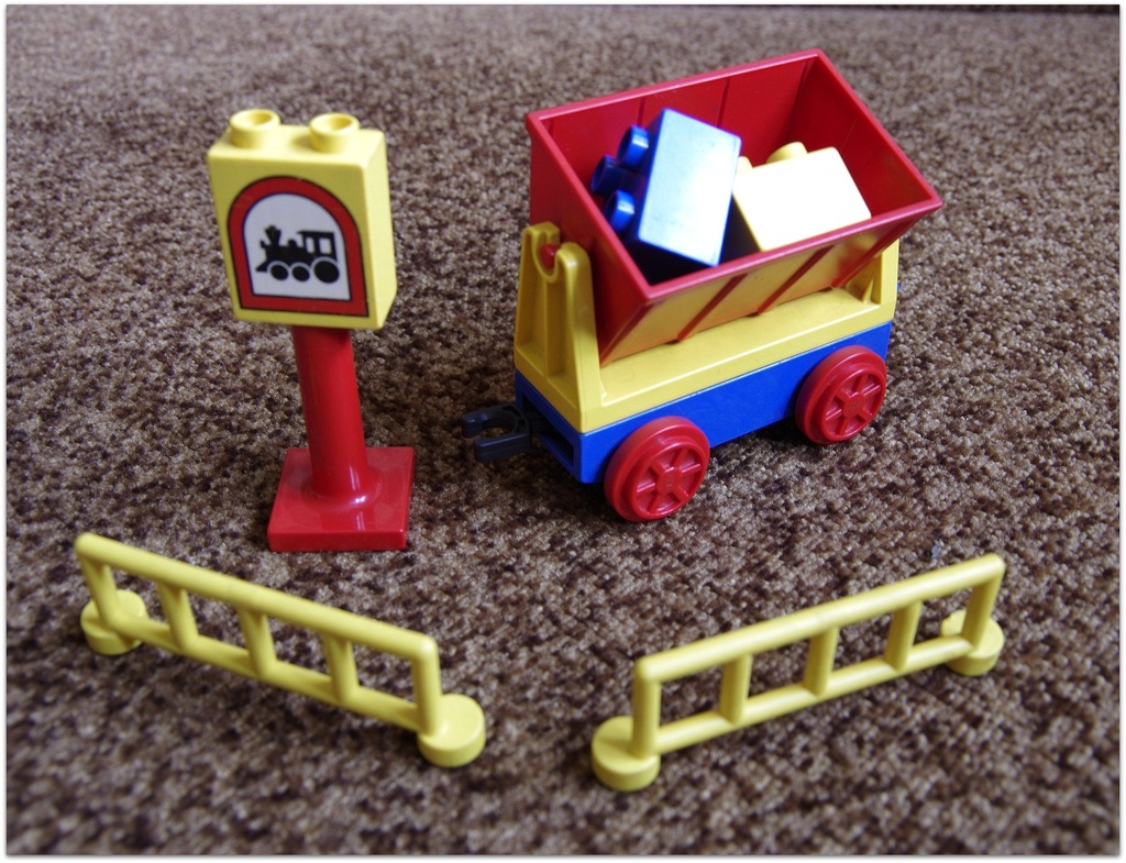 Lego DUPLO (2739) wagonik - wywrotka ( 2 zestawy )