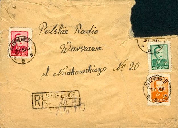Grosze - Szopienice - List polec. F 470,471,475