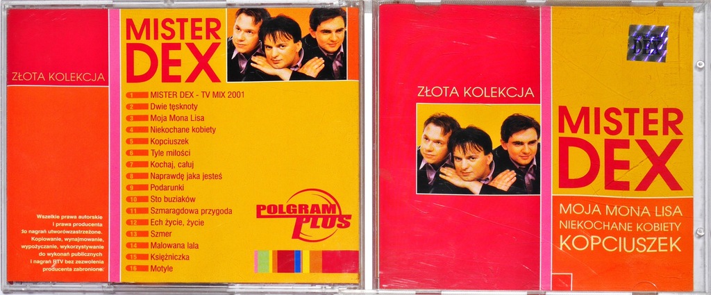 Mister Dex Złota Kolekcja 2001