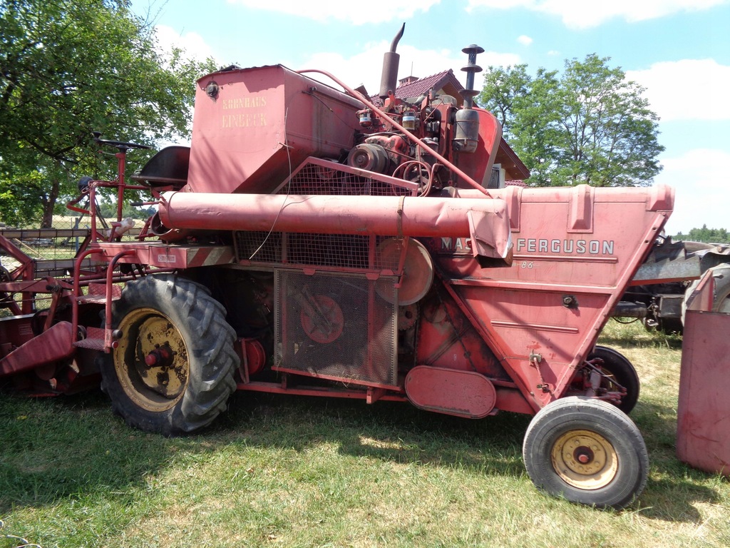KOMBAJN BIZON MASSEY-FERGUSON 86 CZESCI SILNIK