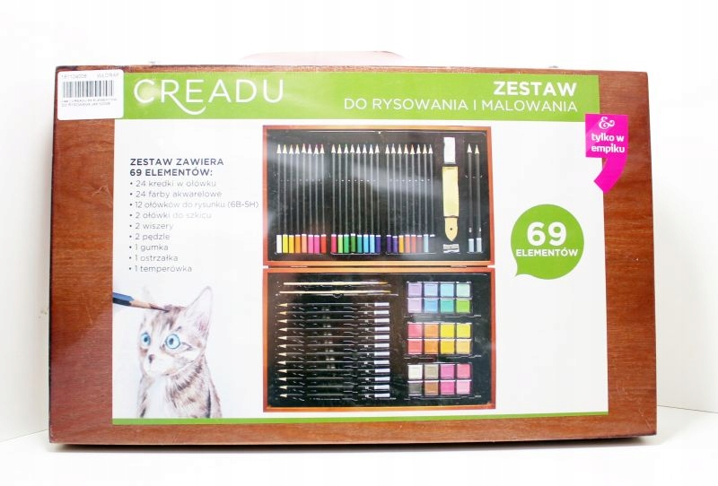 Zestaw Do Rysowania I Malowania Creadu CREADU ZESTAW DO RYSOWANIA I MALOWANIA | JAK NOWY - 7703407464