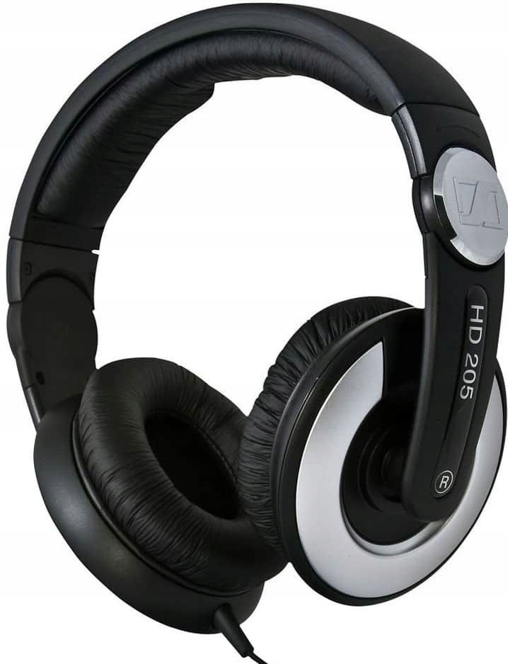 SENNHEISER HD205 HD 205 II DJ SŁUCHAWKI NAUSZNE FV