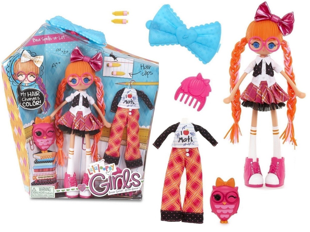 LALKA LALALOOPSY GADUŁKA + AKCESORIA + UBRANKA MGA