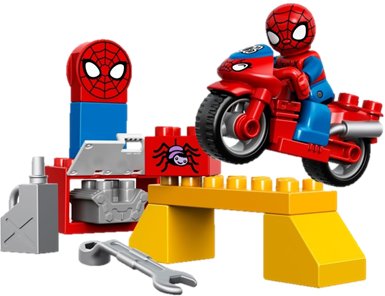 LEGO DUPLO 10607 Spider-Man Web-Bike Workshop DHL