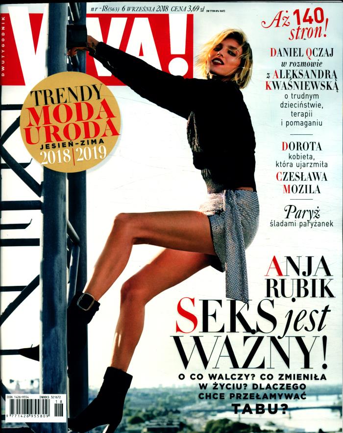 VIVA! nr 18/18 - ANJA RUBIK: Seks jest ważny!