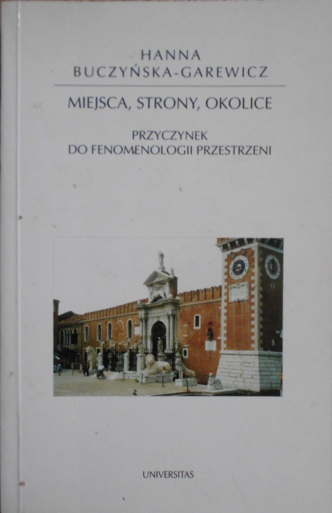 MIEJSCA STRONY OKOLICE HANNA BUCZYŃSKA GAREWICZ