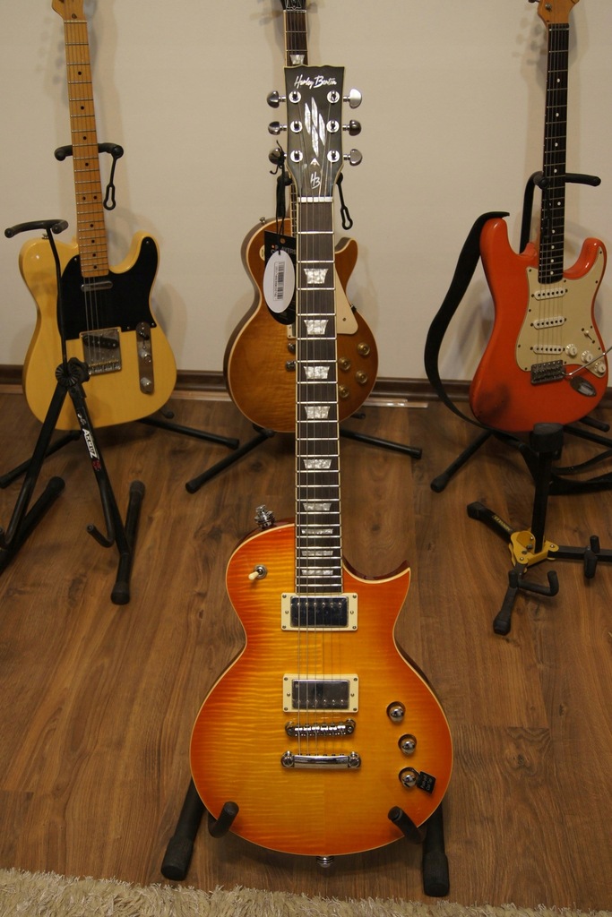 HARLEY BENTON SC-CUSTOM VB GITARA LES PAUL NOWA