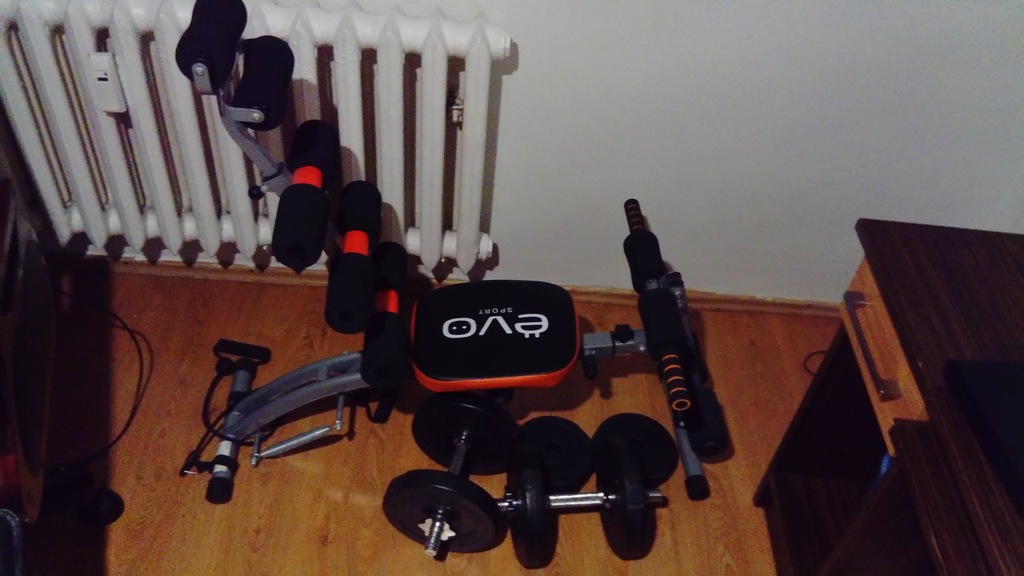 Ławeczka do ćwiczeń EVO Sport 6 w 1