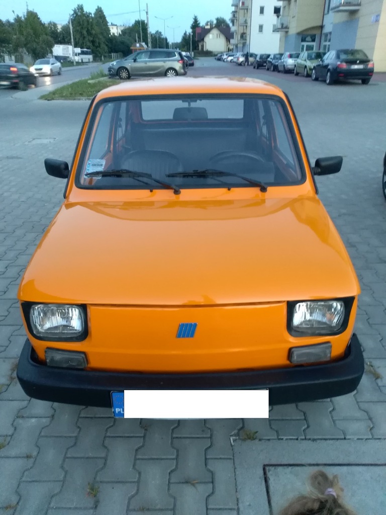 FIAT 126P MALUCH /KONSERWACJA+MALOWANIE/