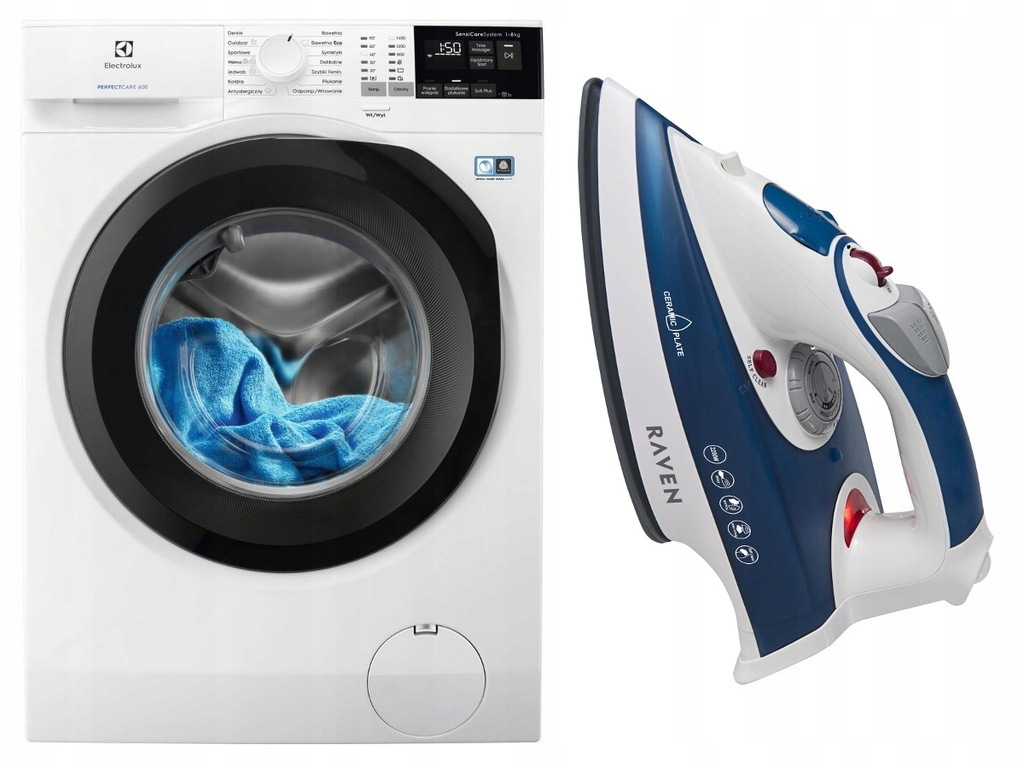 Pralka Electrolux EW6F448BUP PerfectCare + ŻELAZKO