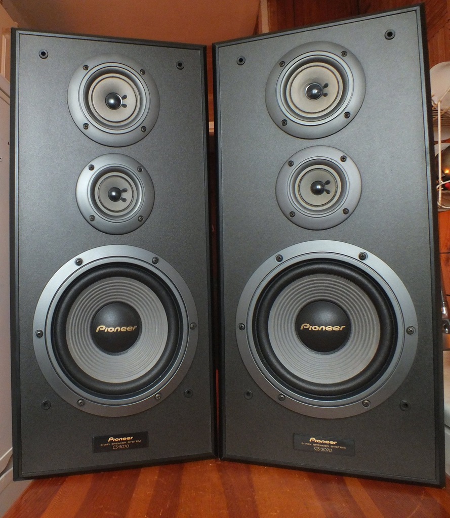 KOLUMNY PIONEER CS-5070 140W 3 DROŻNE BASS REFLEX - 7156215043 - oficjalne archiwum Allegro