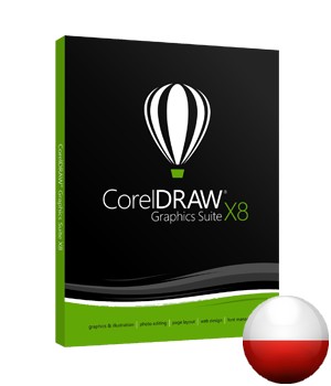 CorelDRAW Graphics Suite X8 BOX PL NOWY Corel DRAW