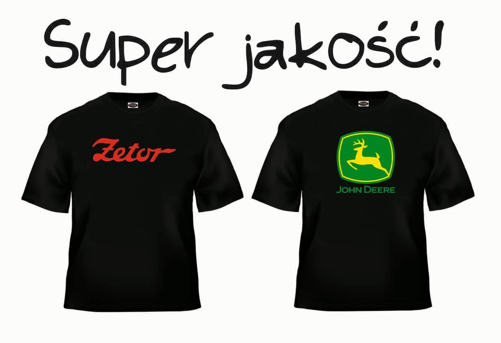 KOSZULKA KOSZULKI JOHN DEERE BIZON CLAAS STEYR