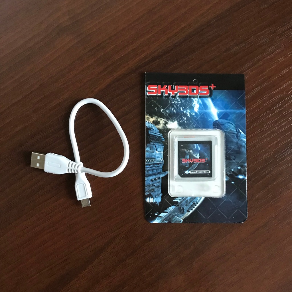 Sky3DS+  Najnowszy firmware Pomarańczowe przyciski