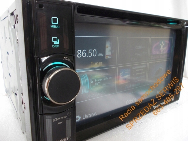 Clarion VX404E dvd USB bluetooth 1 din GWARANCJA