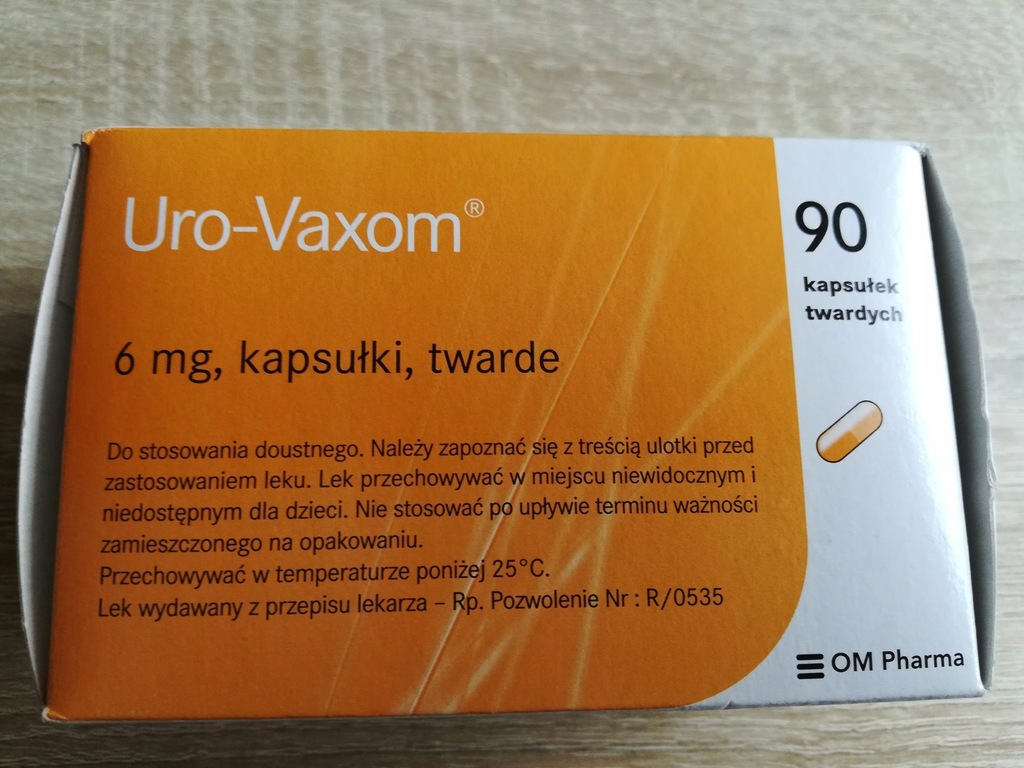 Uro-Vaxom 6 mg, kapsułki 90 szt