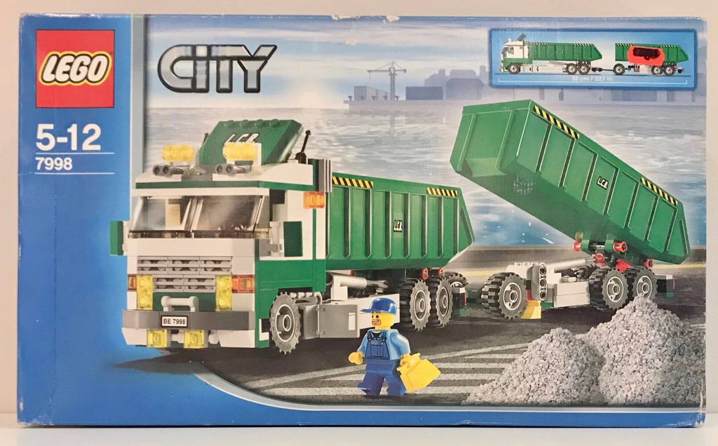 Lego City 7998 Ciężarówka z przyczepą Nowy UNIKAT - 7075607946 oficjalne Allegro