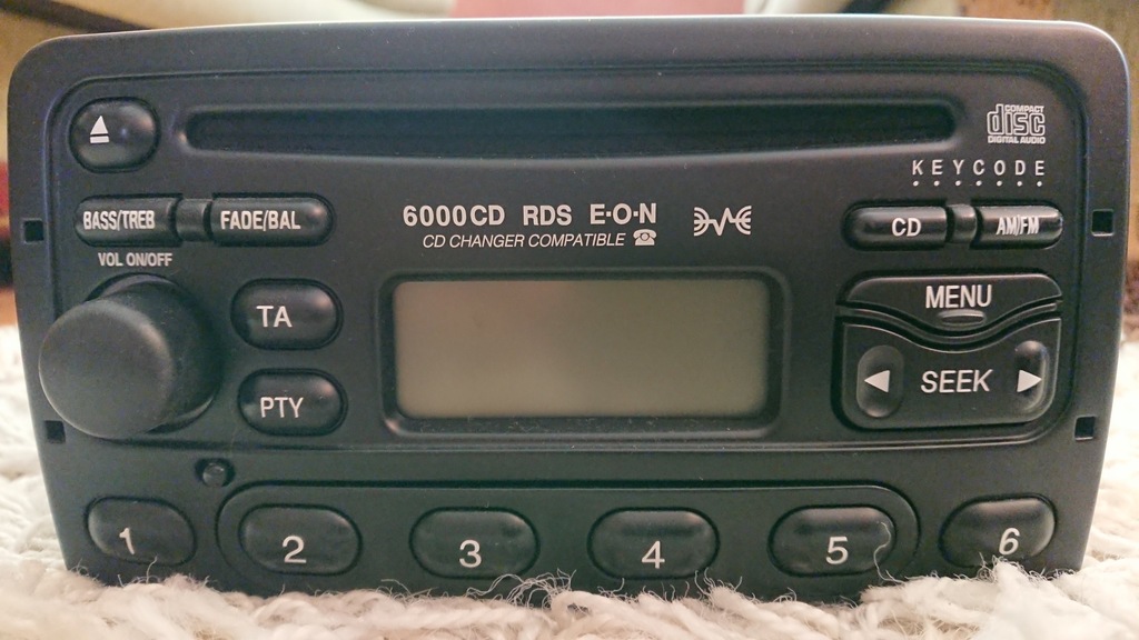 FORD MONDEO MK3 RADIO CD 6000