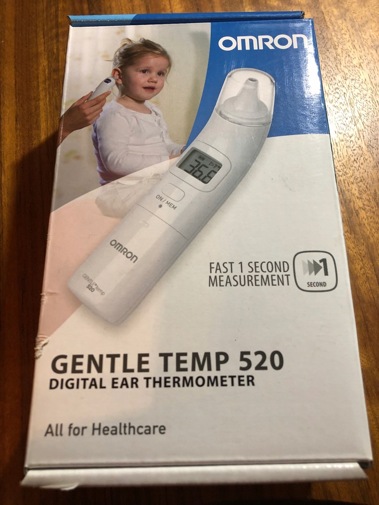 Termometr Bezdotykowy OMRON Gentle Temp 520 - 7681139077 - oficjalne ...