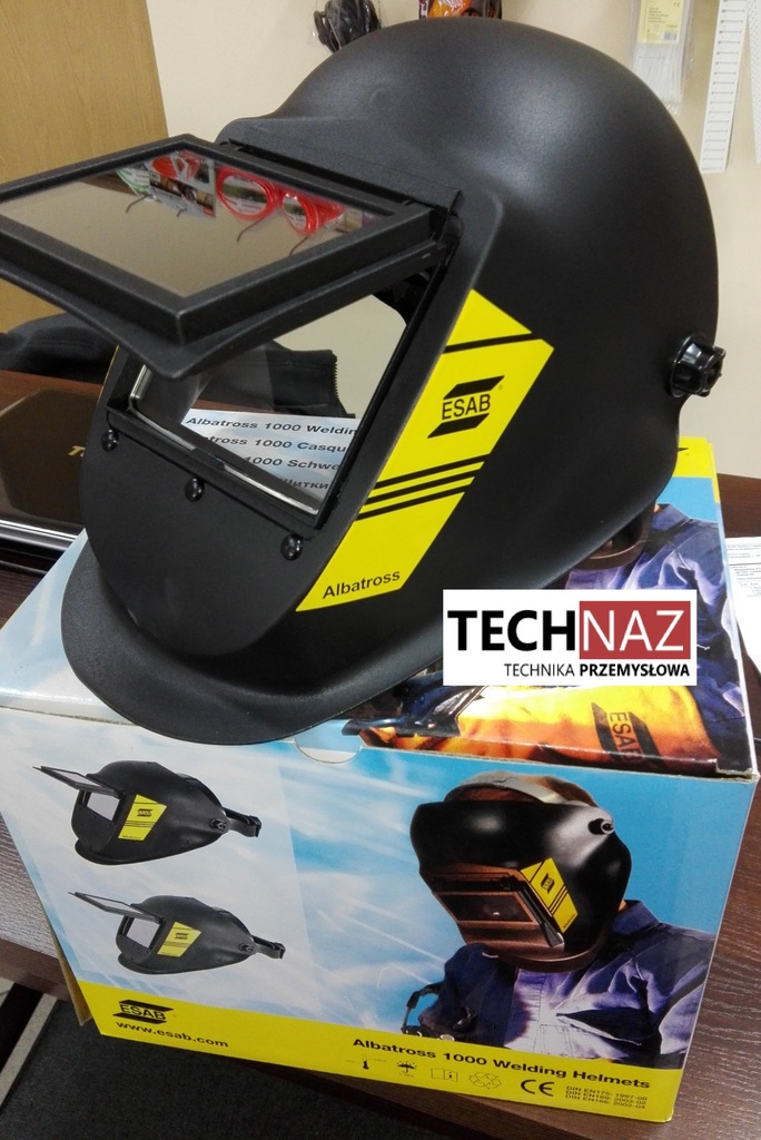 Przyłbica spawalnicza Esab Albatros 90x110